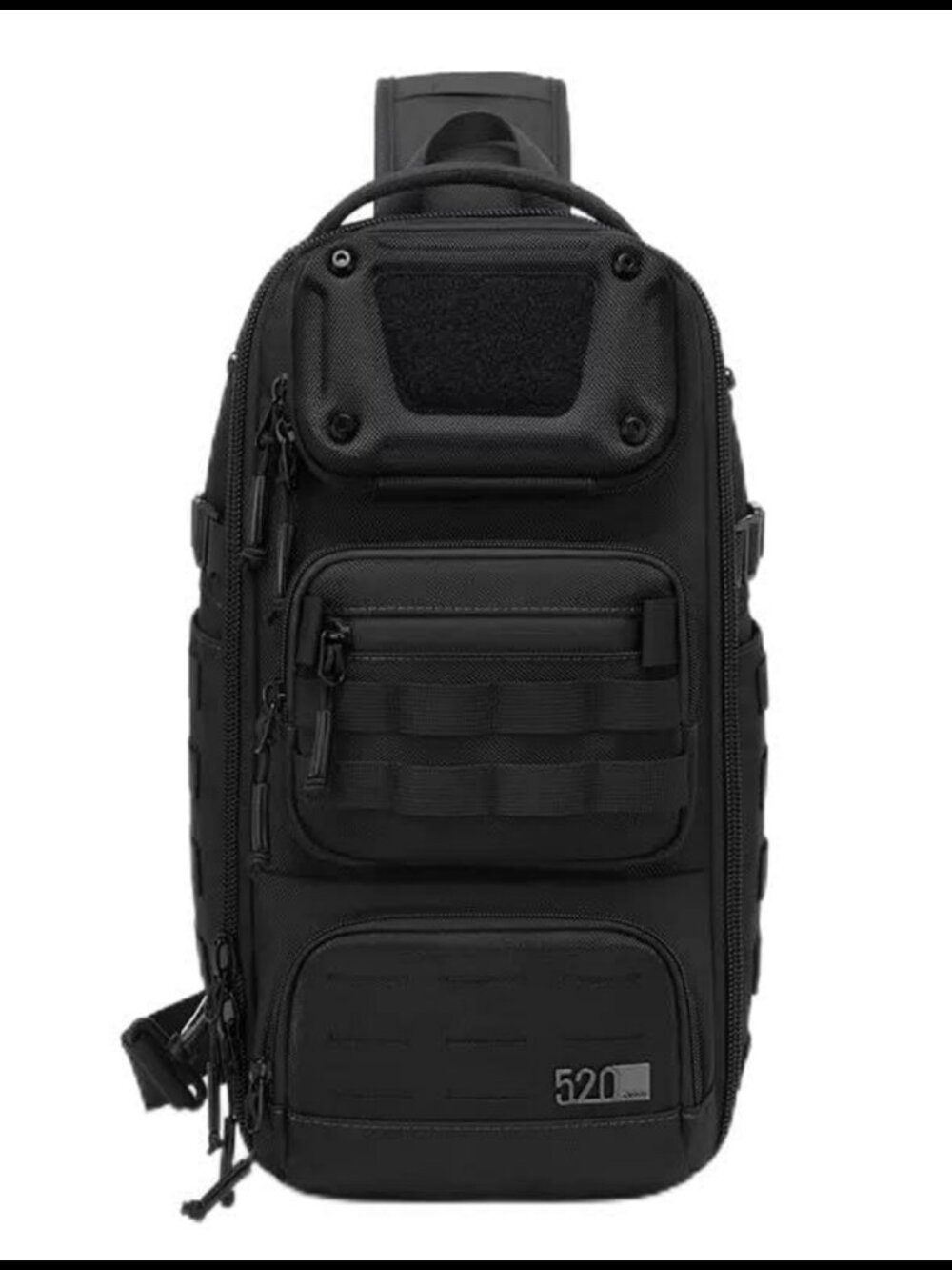 Tactical Sling Bag Crossbody MOLLE Nylon Water Resistant EDC